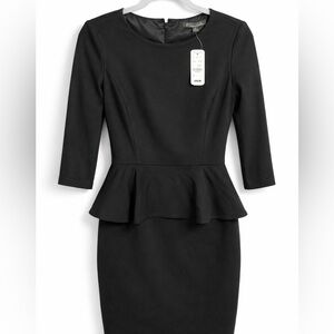 NWT- Brooks Brothers- Women’s A-line Peplum Dress. Size 6